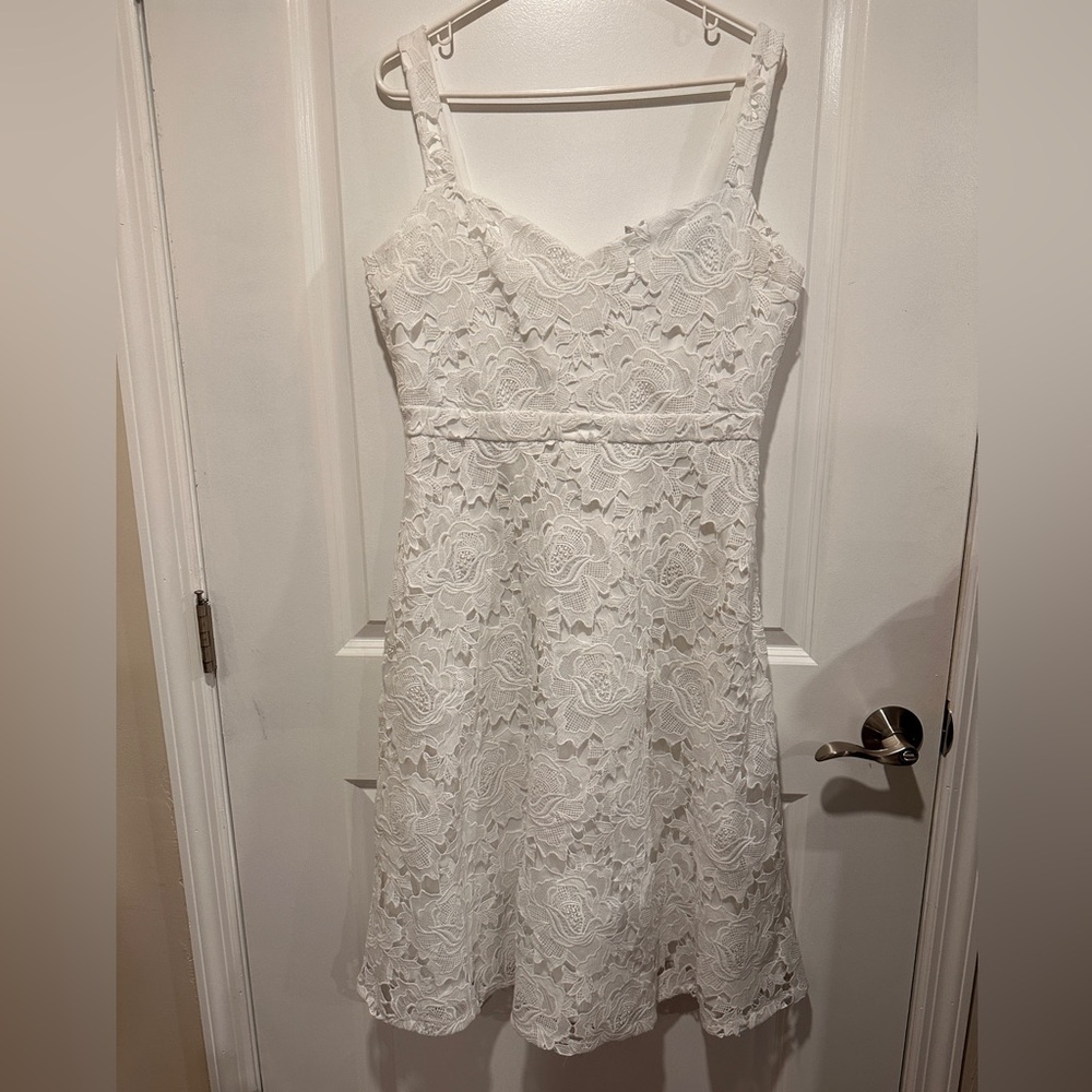 Lulu's Classic White Dress